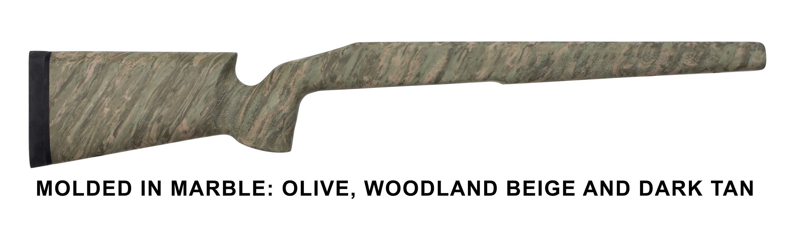 ODG-006 MOLDED IN MARBLE – OLIVE, WOODLAND BEIGE AND DARK TAN